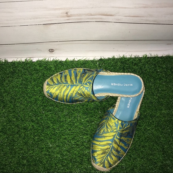 Marc Fisher Gift espadrille slide multi - Picture 7 of 9